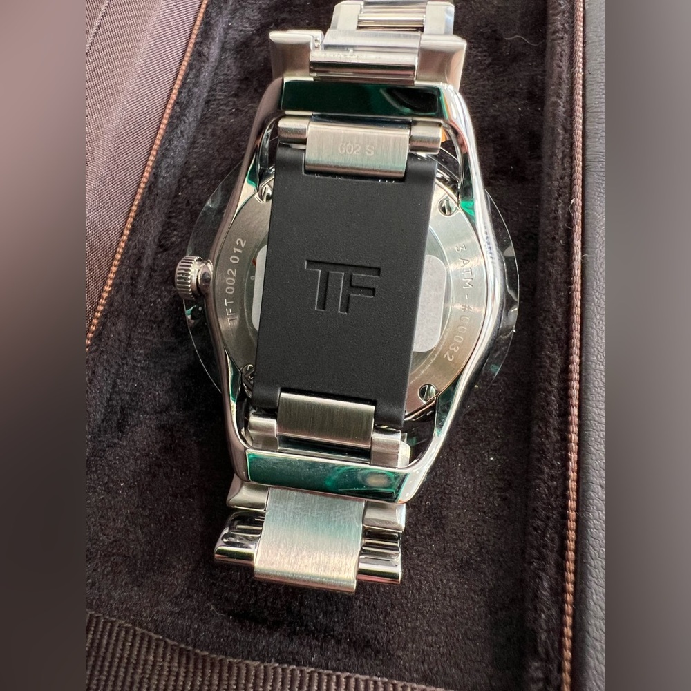 Tom Ford Stainless Steel No. 002 Watch 38mm View 5